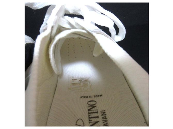 Sneakers in mesh Bijou Valentino Garavani Bianco - vista 8