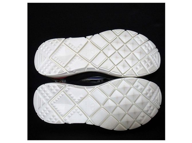 Sneakers in mesh Bijou Valentino Garavani Bianco - vista 9