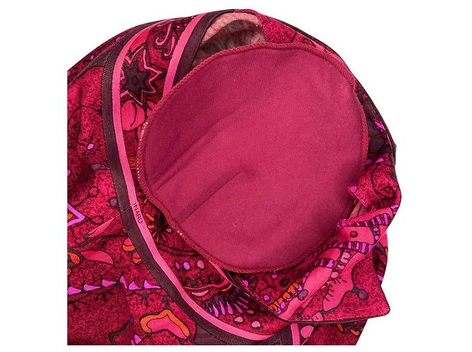 Leonard Fashion Flower Print No Collar Setup Red - view 10