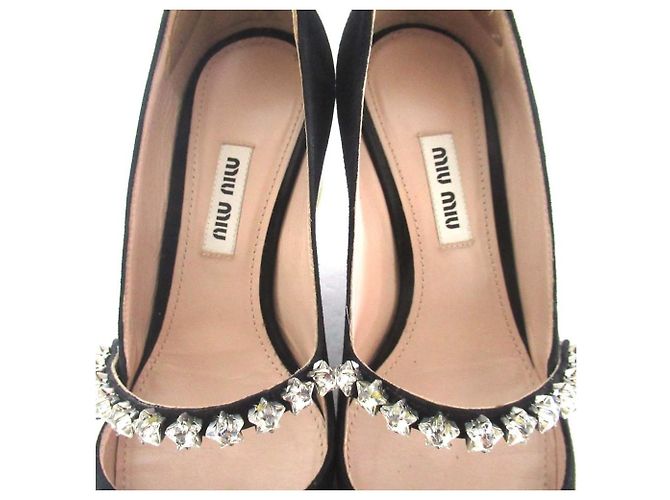 Miu Miu Star Bijou Pumps Schwarz - Ansicht 5