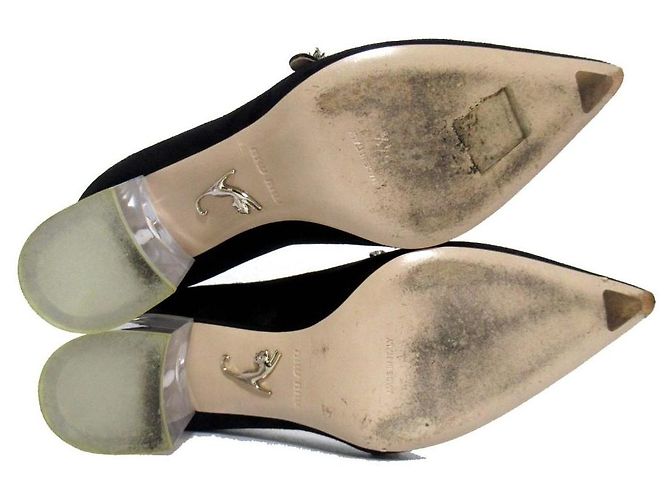 Miu Miu Star Bijou Pumps Schwarz - Ansicht 9