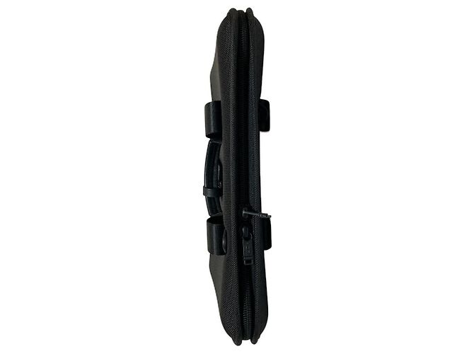 Tumi PC Aktentasche aus Leder und Nylon Schwarz - Ansicht 4