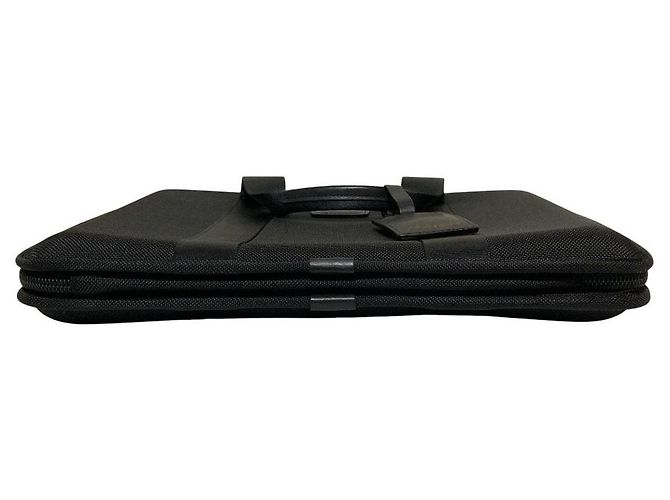 Tumi PC Aktentasche aus Leder und Nylon Schwarz - Ansicht 5