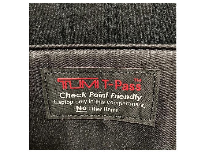 Tumi PC Aktentasche aus Leder und Nylon Schwarz - Ansicht 9