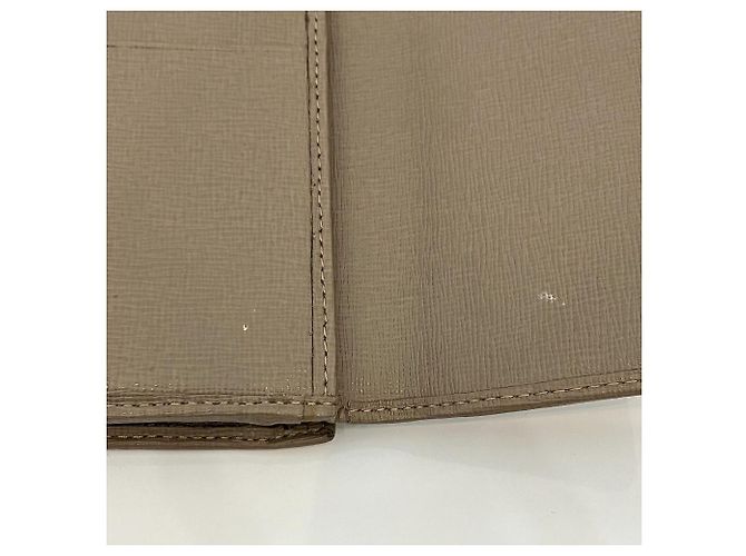 Furla Leather Trifold Compact Wallet Brown - view 10