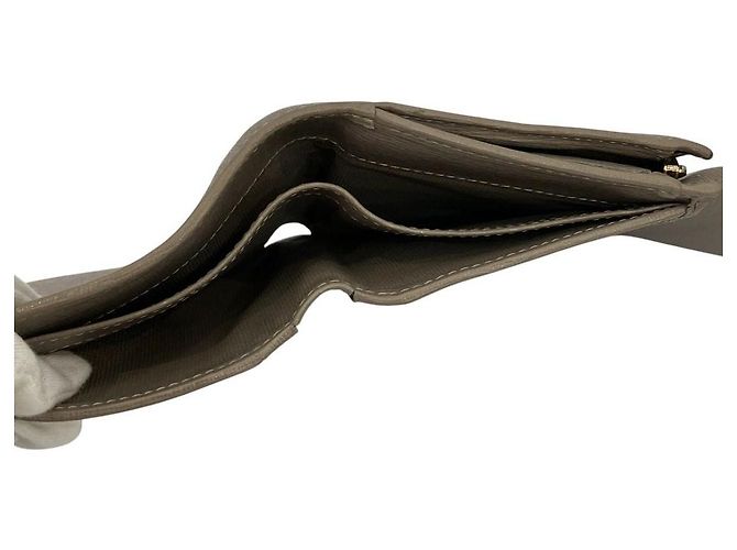 Furla Leather Trifold Compact Wallet Brown - view 6