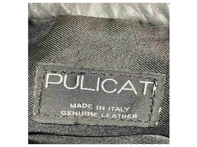 Autre Marque PULICATI Clutch mit Kette Lila - Ansicht 10