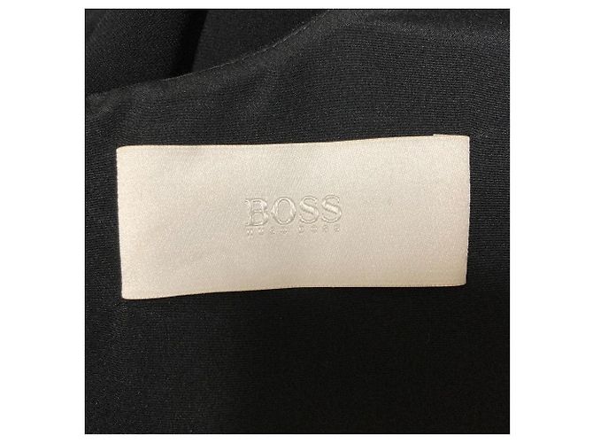 Hugo Boss ärmelloses Kleid Schwarz - Ansicht 4