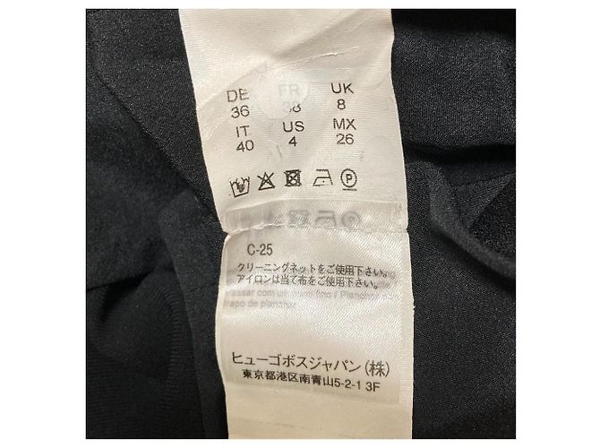 Hugo Boss ärmelloses Kleid Schwarz - Ansicht 5