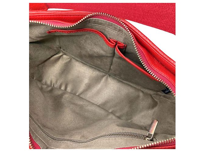 Autre Marque Borsa a tracolla PELLE MORBIDA Maiden Voyage Rosso - vista 7