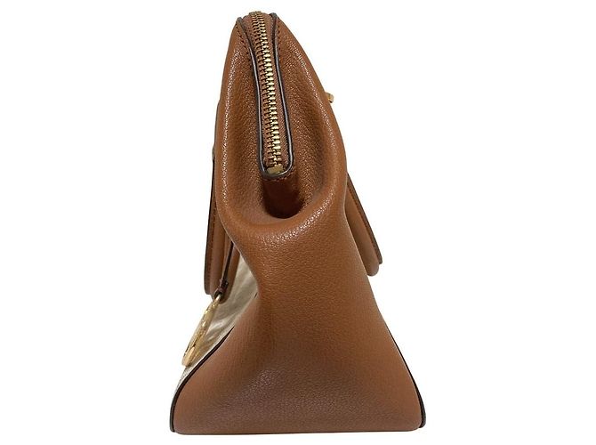 Borsa Tote 2 vie Michael Kors Charlotte Marrone Bianco - vista 2