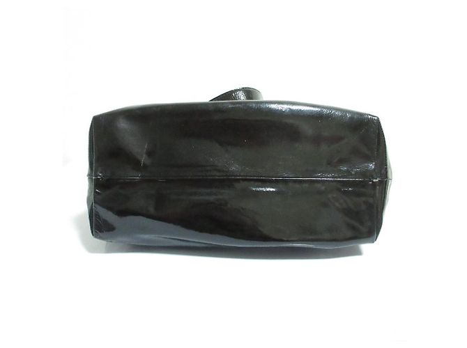 Céline Borsa Tote Celine con catena smaltata Nero - vista 4