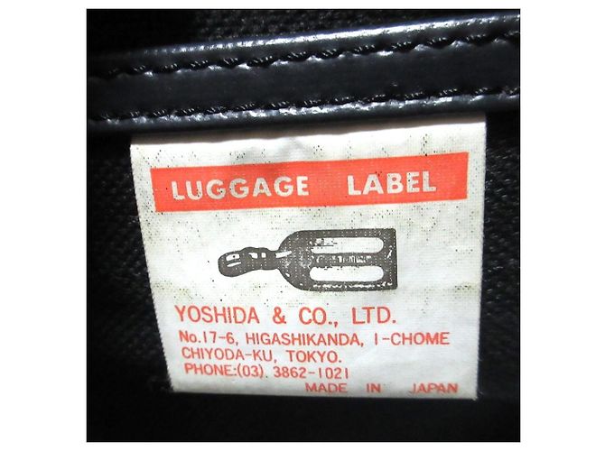 Autre Marque Yoshida LUGGAGE LABEL LINER Schultertasche Schwarz - Ansicht 12