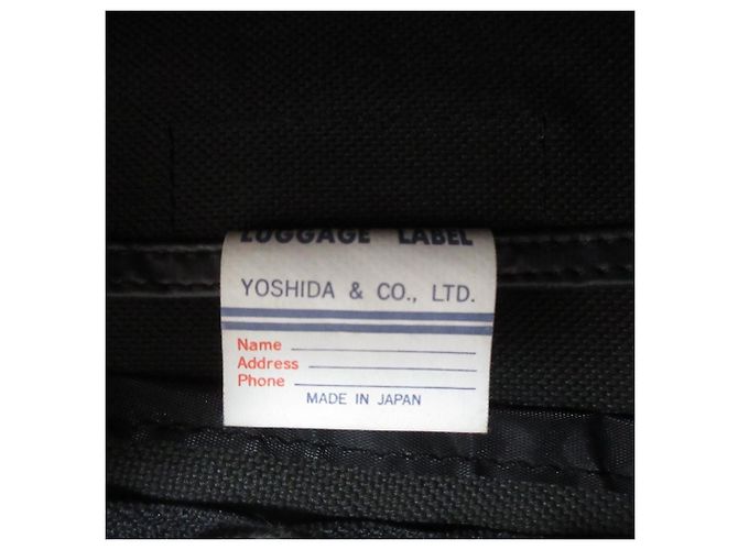 Autre Marque Yoshida LUGGAGE LABEL LINER Schultertasche Schwarz - Ansicht 13