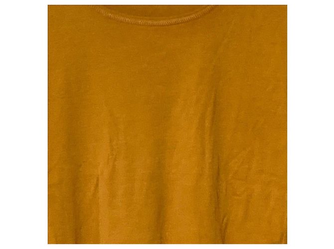 Autre Marque T-shirt a maniche corte con colletto JURGEN LEHL Giallo Senape - vista 2