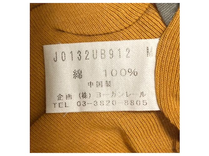 Autre Marque T-shirt a maniche corte con colletto JURGEN LEHL Giallo Senape - vista 5