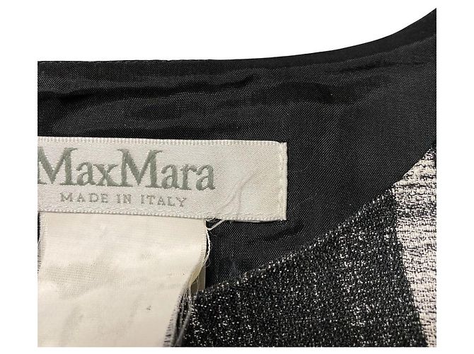 Abito senza maniche Max Mara Marrone Nero - vista 9