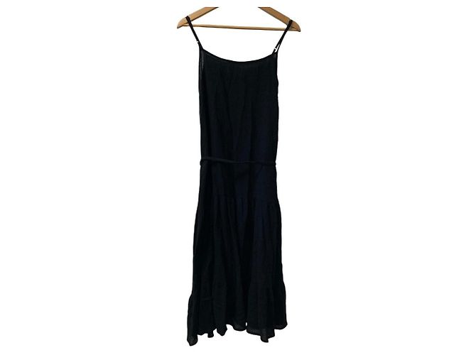 Autre Marque Abito canotta Charlie Joe Long Nero - vista 4