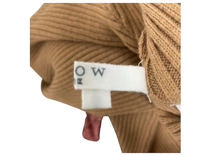 Autre Marque 23ku Rippstrick-Hose Braun Kamel - Ansicht 6