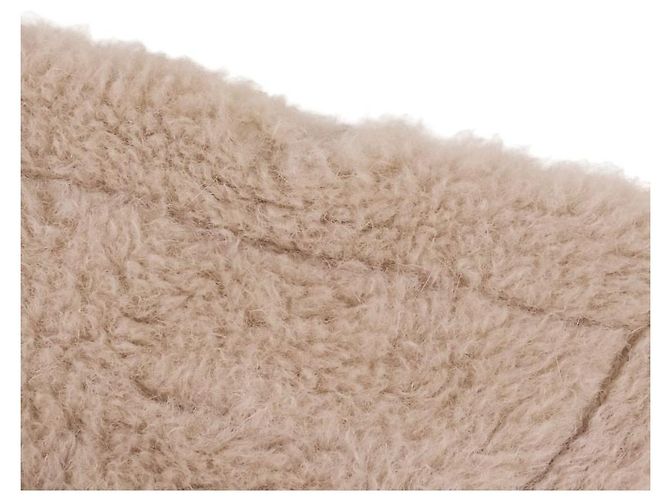 Capa de Lã Teddy Bear Max Mara Bege - vista 7
