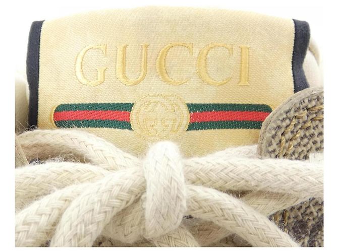 Gucci GG Supreme Boots Braun Beige - Ansicht 6