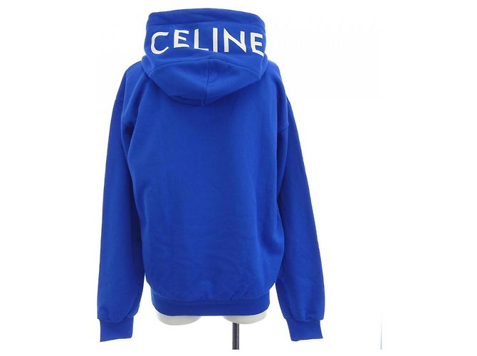 Céline Sweat à capuche Celine Bleu - vue 2