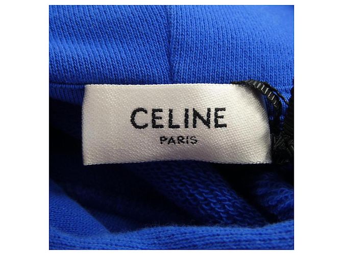 Céline Sweat à capuche Celine Bleu - vue 4