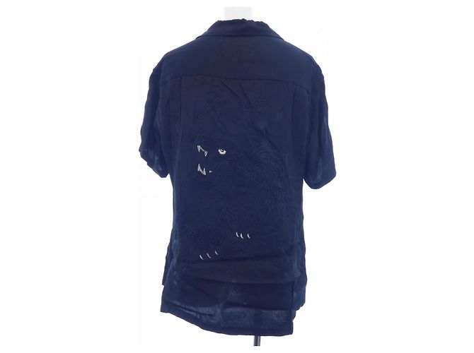 Autre Marque Camicia a maniche corte Y's Nero - vista 2