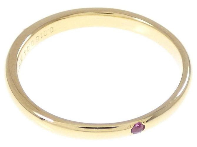 Autre Marque Anello Au750 Diamante Rubino Acquamarina D'oro - vista 3