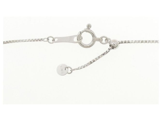Autre Marque Collana in oro bianco Au750 e diamanti Argento - vista 5