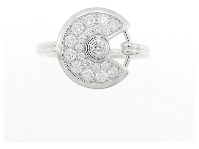 Cartier Amulette Au750 Diamantring Größe 8 Golden - Ansicht 2