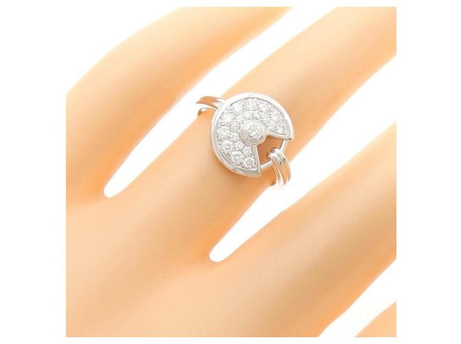 Cartier Amulette Au750 Diamantring Größe 8 Golden - Ansicht 5