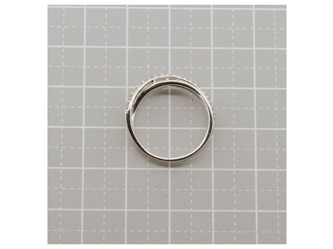 Autre Marque Estelle Pt900 Diamantring Silber - Ansicht 6