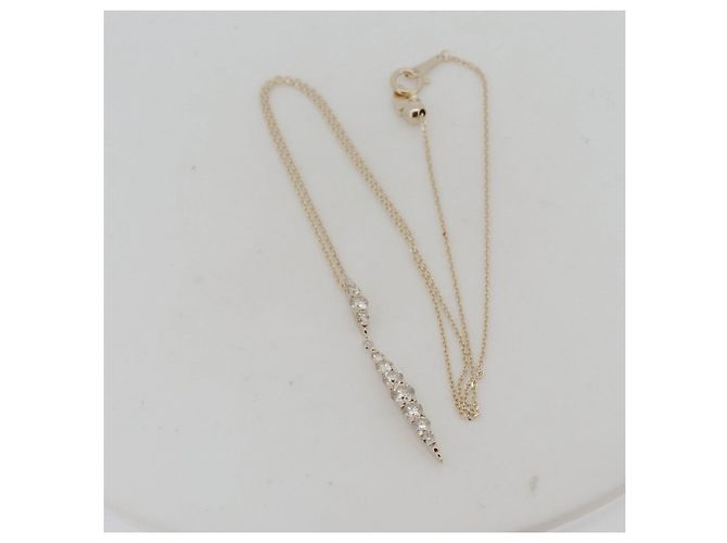 Autre Marque Collana Kashikey Naked Diamond Au750 D'oro - vista 2