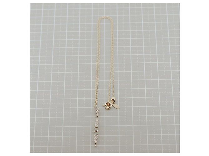 Autre Marque Collana Kashikey Naked Diamond Au750 D'oro - vista 6