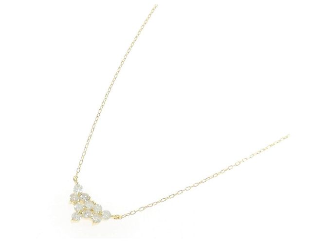 Autre Marque Collar de diamantes Au750 Dorado - view 2