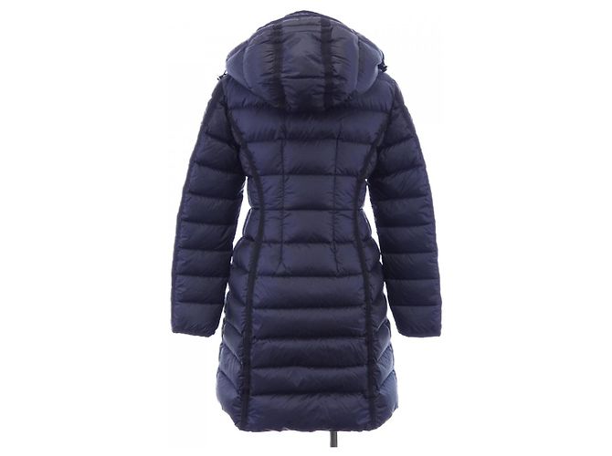 Abrigo de plumón Moncler HERMINE 53048 Azul Azul marino - vista 2