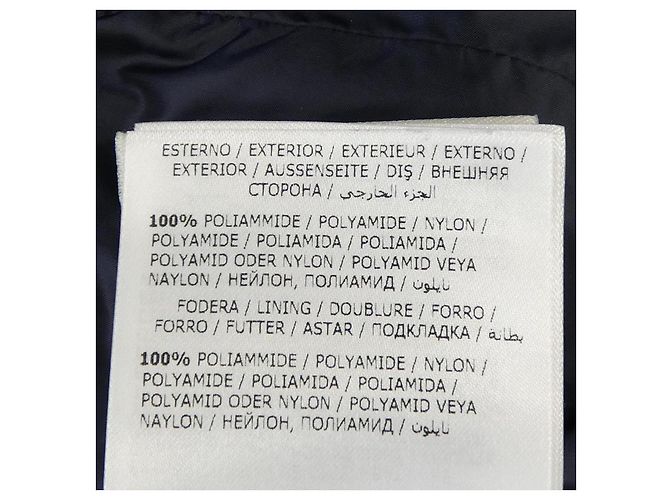 Abrigo de plumón Moncler HERMINE 53048 Azul Azul marino - vista 3