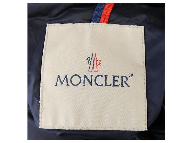 Abrigo de plumón Moncler HERMINE 53048 Azul Azul marino - vista 5
