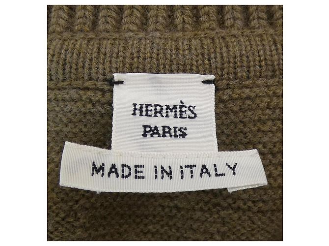 Hermès Hermes Wool Knit Marrone - vista 4