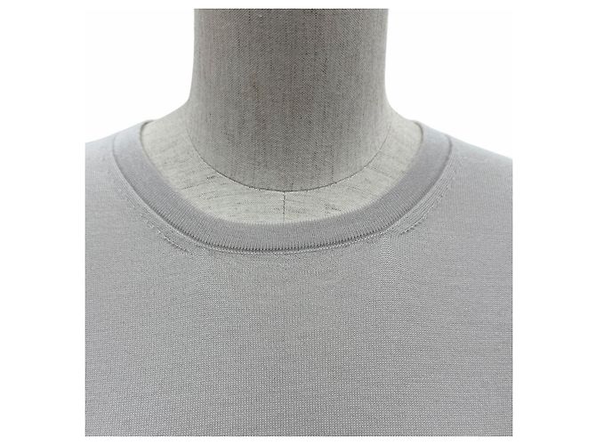 Hermès38 Kaschmir-Stricktop Braun - Ansicht 4
