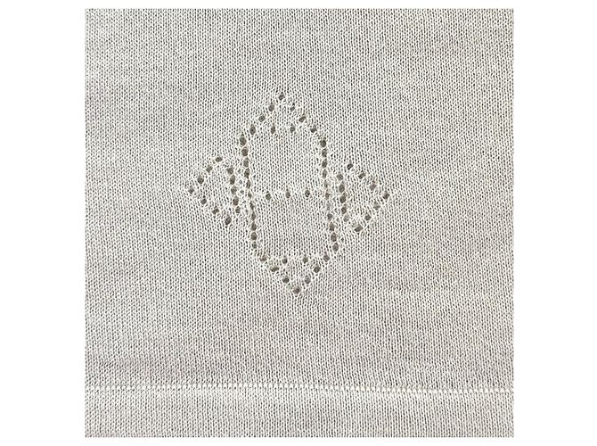 Hermès38 Kaschmir-Stricktop Braun - Ansicht 5