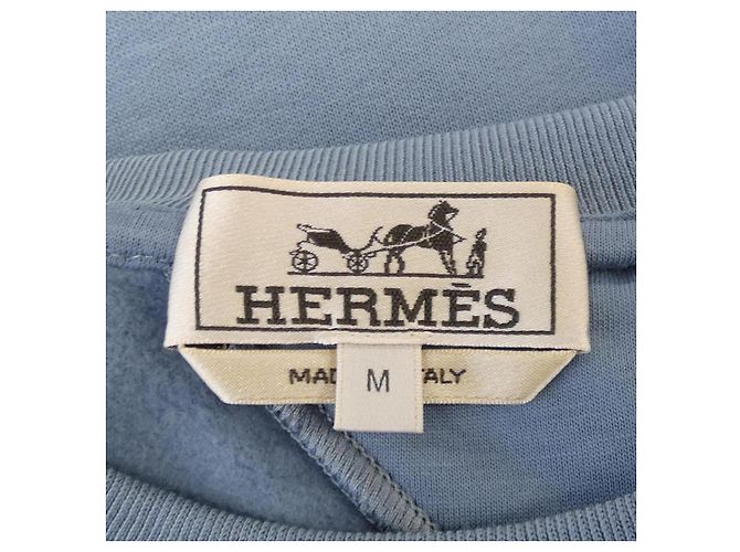Sweatshirt Hermès RUN H M Azul - vista 4