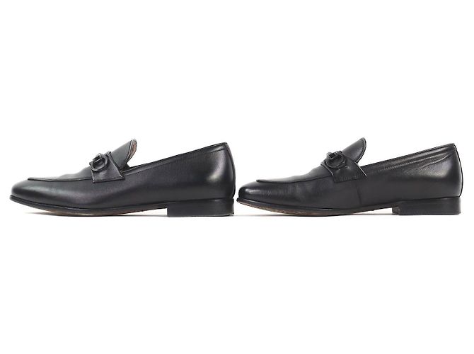 Mocassini in pelle ASTEN Salvatore Ferragamo Nero - vista 2