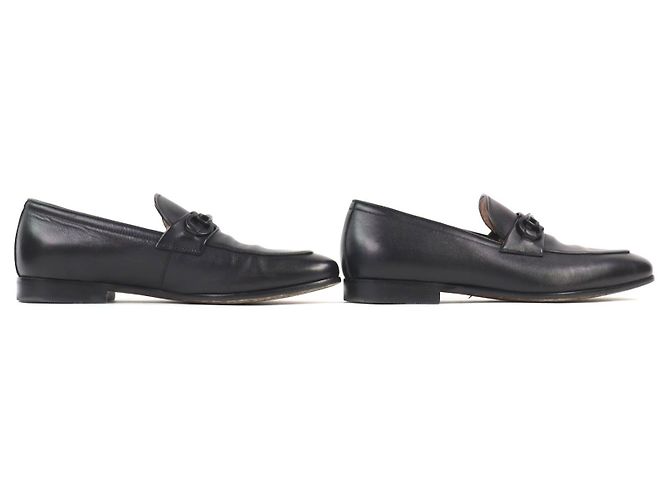 Mocassini in pelle ASTEN Salvatore Ferragamo Nero - vista 3