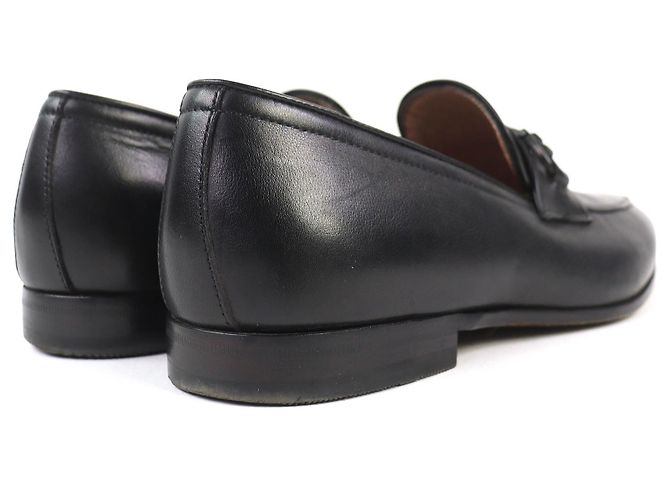 Mocassini in pelle ASTEN Salvatore Ferragamo Nero - vista 6