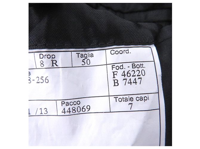 Abrigo de cachemira con vivo de piel de cordero Hermès Chester50 Negro - vista 8