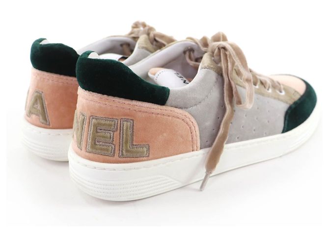 Sneakers in velluto CHANEL Multicolore - vista 2