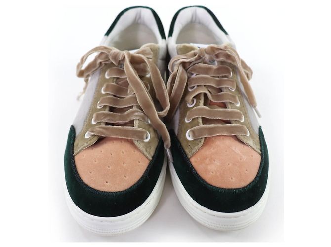 Sneakers in velluto CHANEL Multicolore - vista 3