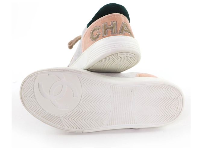 Sneakers in velluto CHANEL Multicolore - vista 6
